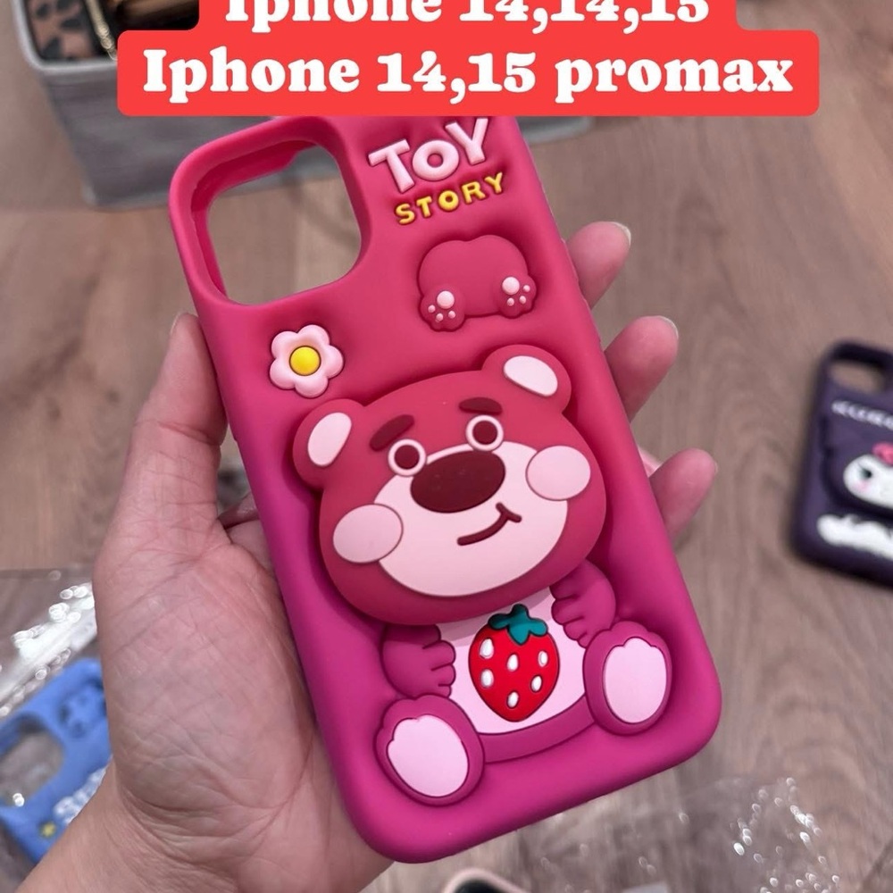 Toy Story Pink Bear iPhone Case